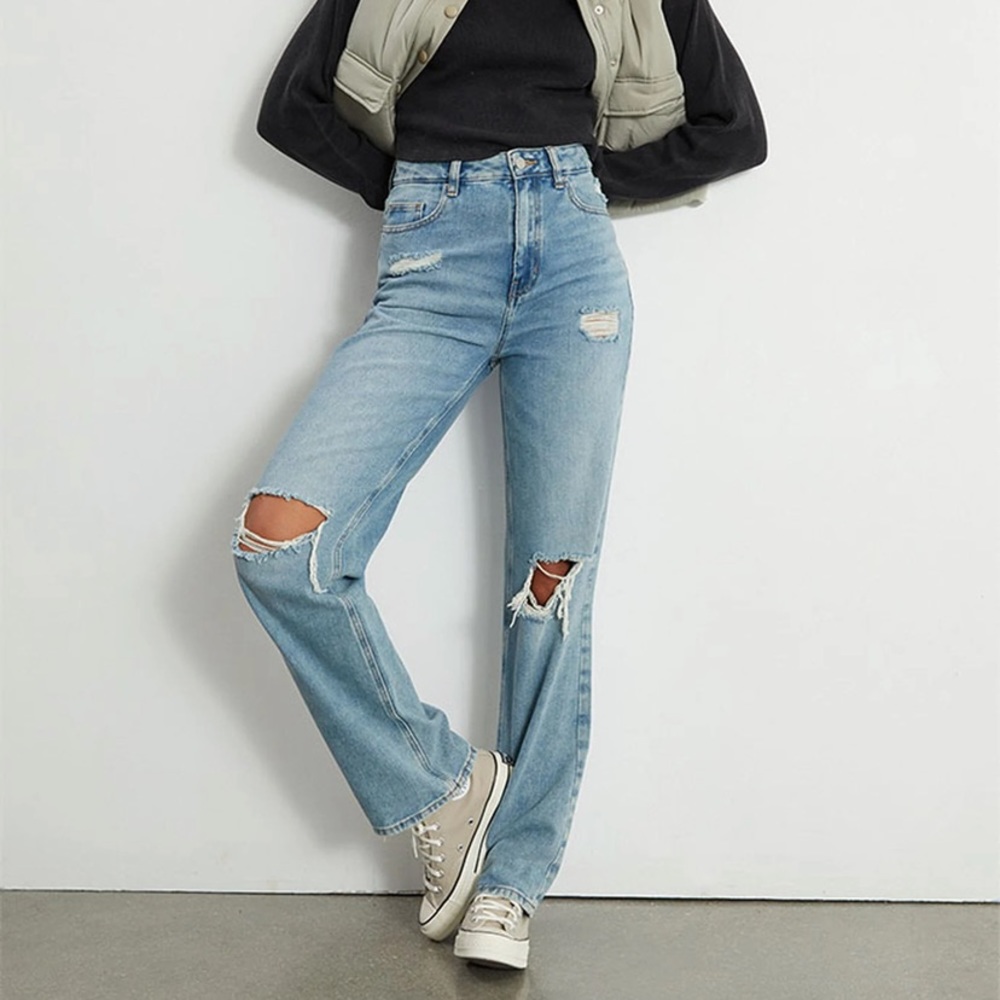 Pacsun Ripped Boyfriend Jeans
